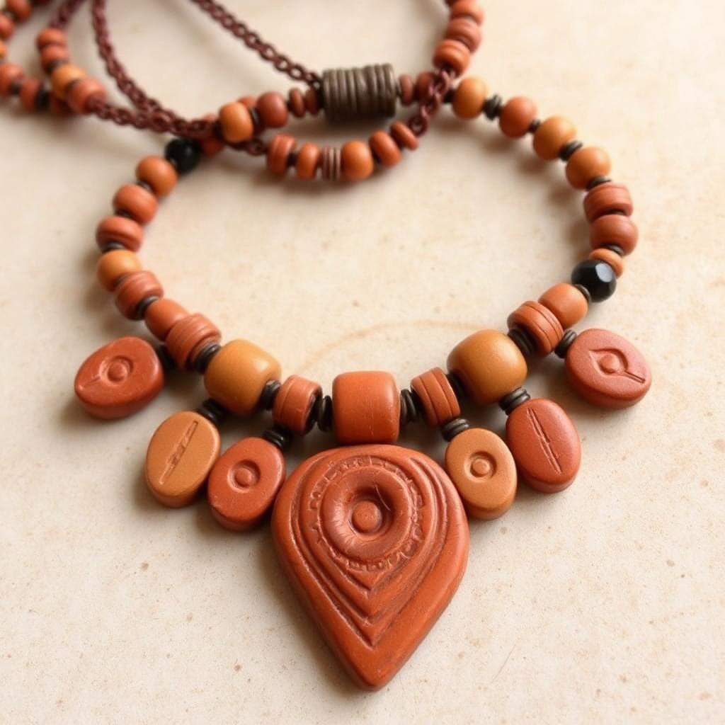 Joyería de Barro Estilo Maya